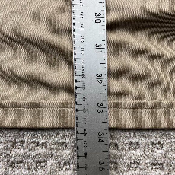 Under ARMOUR US Golf Shirt Heat Gear Men XXL Brown Black Activewear Golfer Golf - Picture 8 of 8